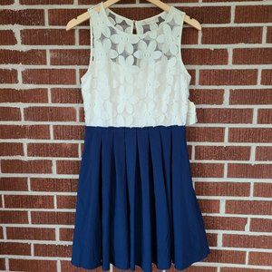 NWT Altar'd State Full Skirt Lace Top Voluminous Twirly Dress